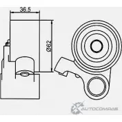 Натяжной ролик ГРМ GMB GT90090 E 0PPAND 1420562708 - Изображение 4