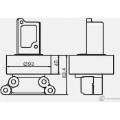 Паразитный обводной ролик ремня ГРМ GMB UM B1TR GT90440 1420562739 - Изображение 4