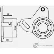 Натяжной ролик ГРМ GMB GT90690 9H OZPA 1420562763 - Изображение 4