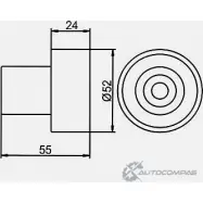 Паразитный обводной ролик ремня ГРМ GMB 6G SLY5 GT90910 1420562783 - Изображение 4