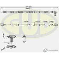 Датчик abs G.U.D. S W70Z 1422946447 GABS01039 7UXZ24X