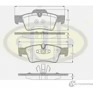 Колодки тормозные дисковые G.U.D. BMR39 GD8BP 8 GBP299110 1422944346