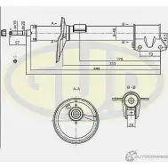 Амортизатор подвески G.U.D. S 1HM9B JAJ394 GSA338738 1422947149
