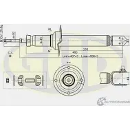 Амортизатор подвески G.U.D. 1422947162 I93DZ0S D0W KWW GSA340031