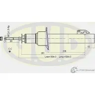 Амортизатор подвески G.U.D. GSA341603 1422947132 JYF2 NYD H5UNAF8