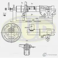 Амортизатор подвески G.U.D. SD66BA GSA777007 CNS A1 1422947389