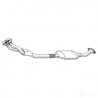 Катализатор BOSAL 090-738 3351640907387 Opel Omega (B) 2 Седан 2.2 16V (F69) 144 л.с. 1999 – 2003 GZUY J