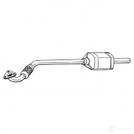 Катализатор BOSAL 3351640907882 090-788 A3TZ K Opel Astra (H) 3 Универсал 1.7 CDTI (L35) 101 л.с. 2004 – 2010