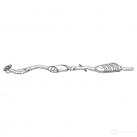 Катализатор BOSAL 099-768 Bmw 3 (E46) 4 Седан 14W EZS 3351640997685