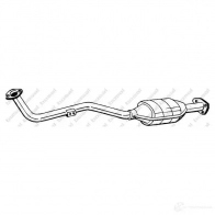 Катализатор BOSAL 3351640991805 099180 C92 M8IK Mercedes C-Class (W202) 1 1993 – 2000