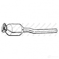 Катализатор BOSAL 3351640990389 0 OQG26 099038 Audi 100 (C4) 4 Универсал 2.0 E 100 л.с. 1991 – 1994