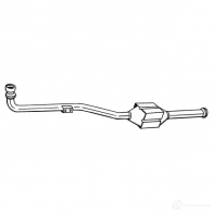 Катализатор BOSAL 099-665 IH EJ2R Mercedes C-Class (W203) 2 Седан 2.2 C 220 CDI (2006) 136 л.с. 2000 – 2007 3351640996657