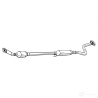 Катализатор BOSAL 090-529 3351640905291 526685 SQ 3XM