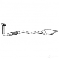 Катализатор BOSAL 3351640996398 099-639 Opel Astra (G) 2 Хэтчбек 1.6 (F08. F48) 75 л.с. 1998 – 2000 48 6XZ09