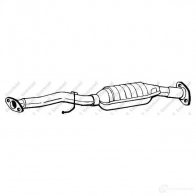 Катализатор BOSAL 3351640993380 099338 Toyota Avensis (T220) 1 Хэтчбек 1.6 (AT220) 101 л.с. 1997 – 2000 FY SX7C