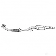 Катализатор BOSAL 090-841 Volkswagen Polo (6R1, 6C1) 5 Хэтчбек 1.6 BiFuel 82 л.с. 2011 – 2024 2MS4 ZTS