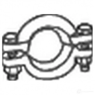 Крепление глушителя BOSAL 3351642547024 967A ZED 254-702 530601 - Изображение 3