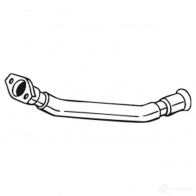 Выхлопная труба глушителя BOSAL HPYTF J 535306 3351647413577 741-357