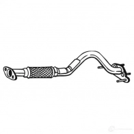 Выхлопная труба глушителя BOSAL 750-073 7D 0LG Hyundai Getz (TB) 1 2002 – 2011 3351647500734
