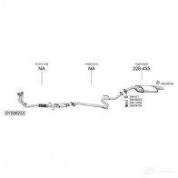 Выхлопная труба глушителя BOSAL 317871 WAE DAC 3351643178715 Mercedes Sprinter (903) 1 Автобус 2.9 310 D (9071. 9072. 9073) 102 л.с. 1997 – 1999