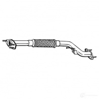 Выхлопная труба глушителя BOSAL 5 6XEJ9 Nissan Almera (N16) 2 Хэтчбек 1.5 dCi 82 л.с. 2003 – 2006 3351648000639 800-063