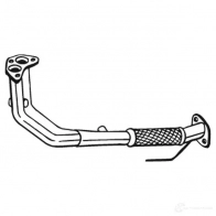 Выхлопная труба глушителя BOSAL JN2P 0 836-277 536012 3351648362775