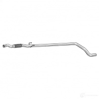 Выхлопная труба глушителя BOSAL 950-123 Y2 ZL55C Opel Corsa (E) 5 Хэтчбек 1.3 CDTI (08. 68) 95 л.с. 2014 – наст. время