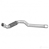 Выхлопная труба глушителя BOSAL 3351647800018 V8 4YX Opel Astra (H) 3 Универсал 1.3 CDTI (L35) 90 л.с. 2005 – 2010 780-001