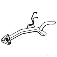 Выхлопная труба глушителя BOSAL Honda Civic 8 (FD, FA, FN, FK) 2005 – 2011 750-181 PRY 1UT 3351647501816