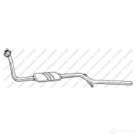 Передний глушитель BOSAL 3351642820899 282089 UEJ 9P 533521
