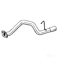 Передний глушитель BOSAL EFY 868 Peugeot 306 1 (7B, N3, N5) Седан 1.9 STD 69 л.с. 1994 – 1995 293775 3351642937757