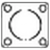Прокладка глушителя BOSAL 3 UYZL 3351642560931 256-093 531058