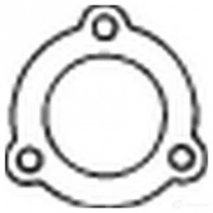 Прокладка глушителя BOSAL 3351642568470 Volkswagen Sharan (7M6, 8, 9) 1 Минивэн 1.9 TDI 90 л.с. 1995 – 2010 7 JGPH4 256-847