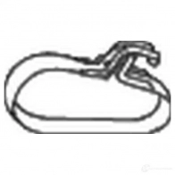 Кронштейн глушителя BOSAL 3351642518628 EGY KH7 251-862 530542
