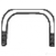 Кронштейн глушителя BOSAL GC DIY 250-002 Opel Astra (F) 1 Универсал 1.7 D (F08. C05) 57 л.с. 1991 – 1992 3351642500029