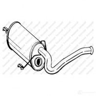 Резонатор BOSAL 190215 BF 9KU6 529644 3351641902152