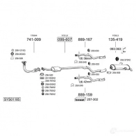 Резонатор BOSAL 171353 3351641713536 5D 8U0 529296