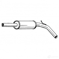 Резонатор BOSAL 3351642274692 227-469 29MH 8 Volkswagen Polo (6V5) 3 Универсал 1.9 TDI 110 л.с. 1998 – 2001