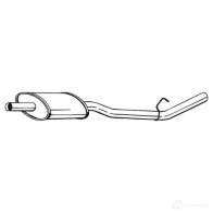 Резонатор BOSAL 3351642002677 Renault Kangoo (FC) 1 Фургон 1.2 (FC1A) 60 л.с. 1998 – 2001 200-267 T HCLQ1