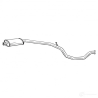 Резонатор BOSAL 3351642856034 534125 285-603 RU TL0MA - Изображение 7