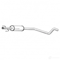 Резонатор BOSAL 3351642842815 1W RTS98 284-281 Opel Astra (G) 2 Седан 1.7 CDTI (F69) 80 л.с. 2003 – 2009