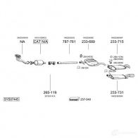 Резонатор BOSAL ZBYW Z 534138 3351642857710 285771