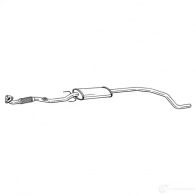 Резонатор BOSAL C LHPN 293-305 534663 3351642933056 - Изображение 7