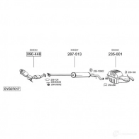 Резонатор BOSAL 3351642833196 283319 533737 9B PSK9