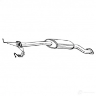 Резонатор BOSAL EMLUG 45 529303 171403 3351641714038