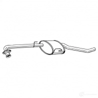 Резонатор BOSAL 6 3B9IJD 283-211 3351642832113 533714