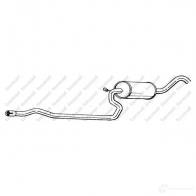 Резонатор BOSAL 285931 3351642859318 534158 Q 3GDP1
