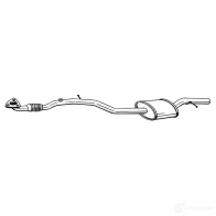 Резонатор BOSAL 284-527 Opel Agila (A) 1 Хэтчбек CL XPS 3351642845274