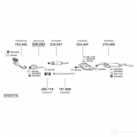 Резонатор BOSAL 3351642877671 F4D XTU Ford Orion 287767