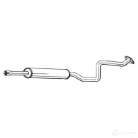 Резонатор BOSAL 3351642891332 289-133 RU3B E Mazda 323 (BJ) 6 Седан 1.9 16V 114 л.с. 1998 – 2004